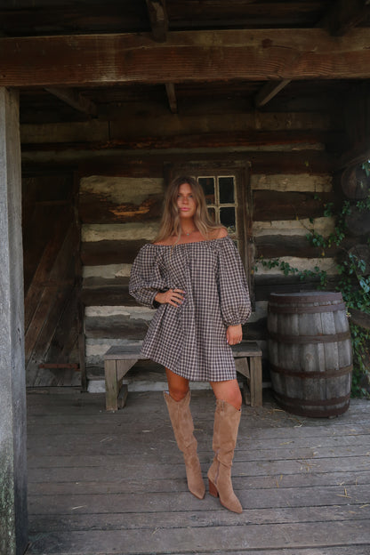 Sunday Supper Plaid Dress