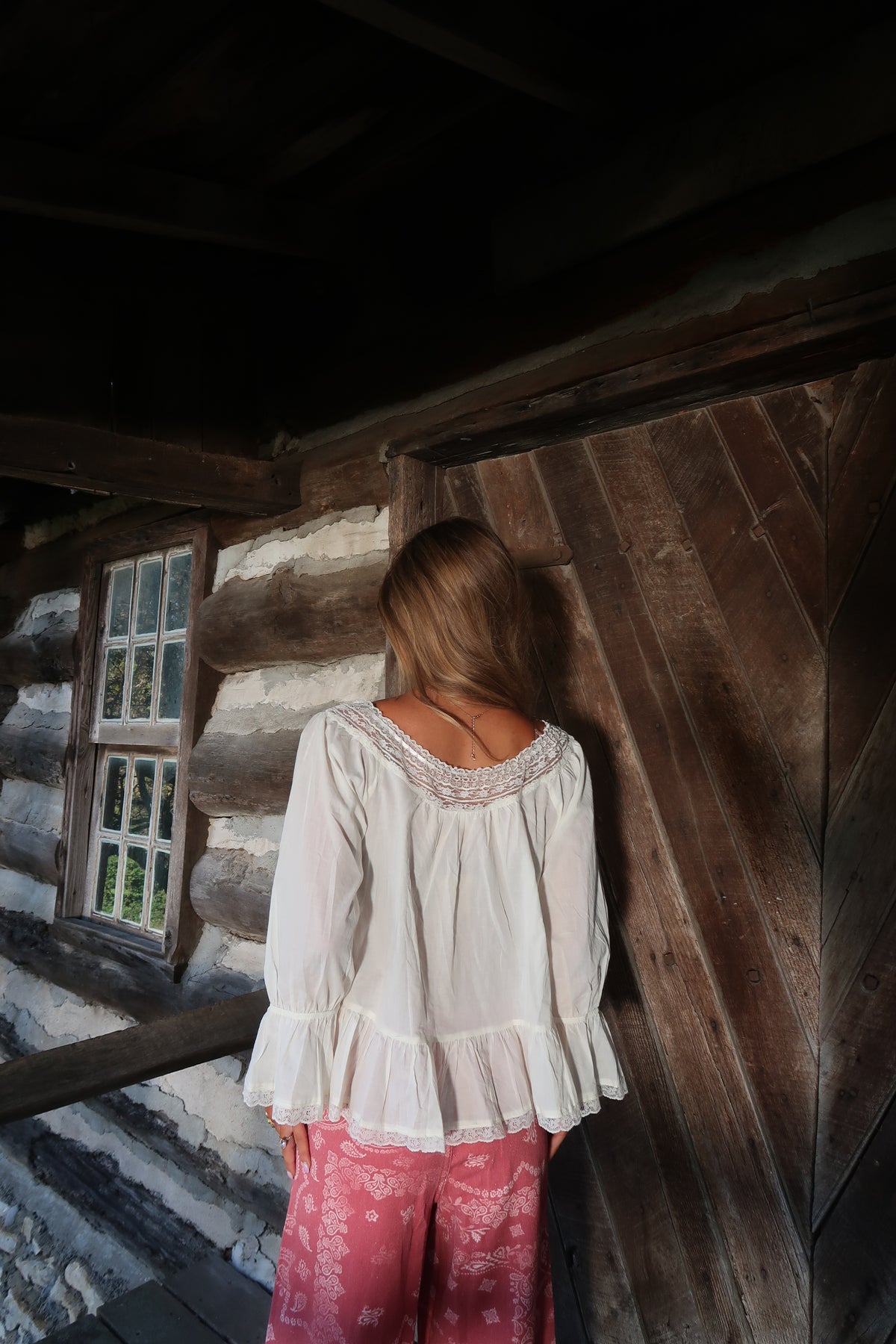 Sweet Cream Lace Top
