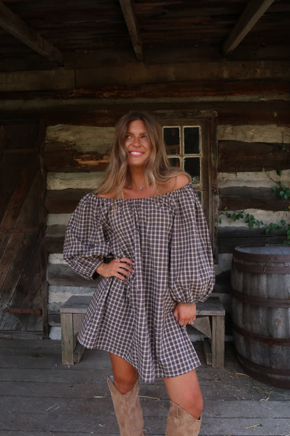 Sunday Supper Plaid Dress