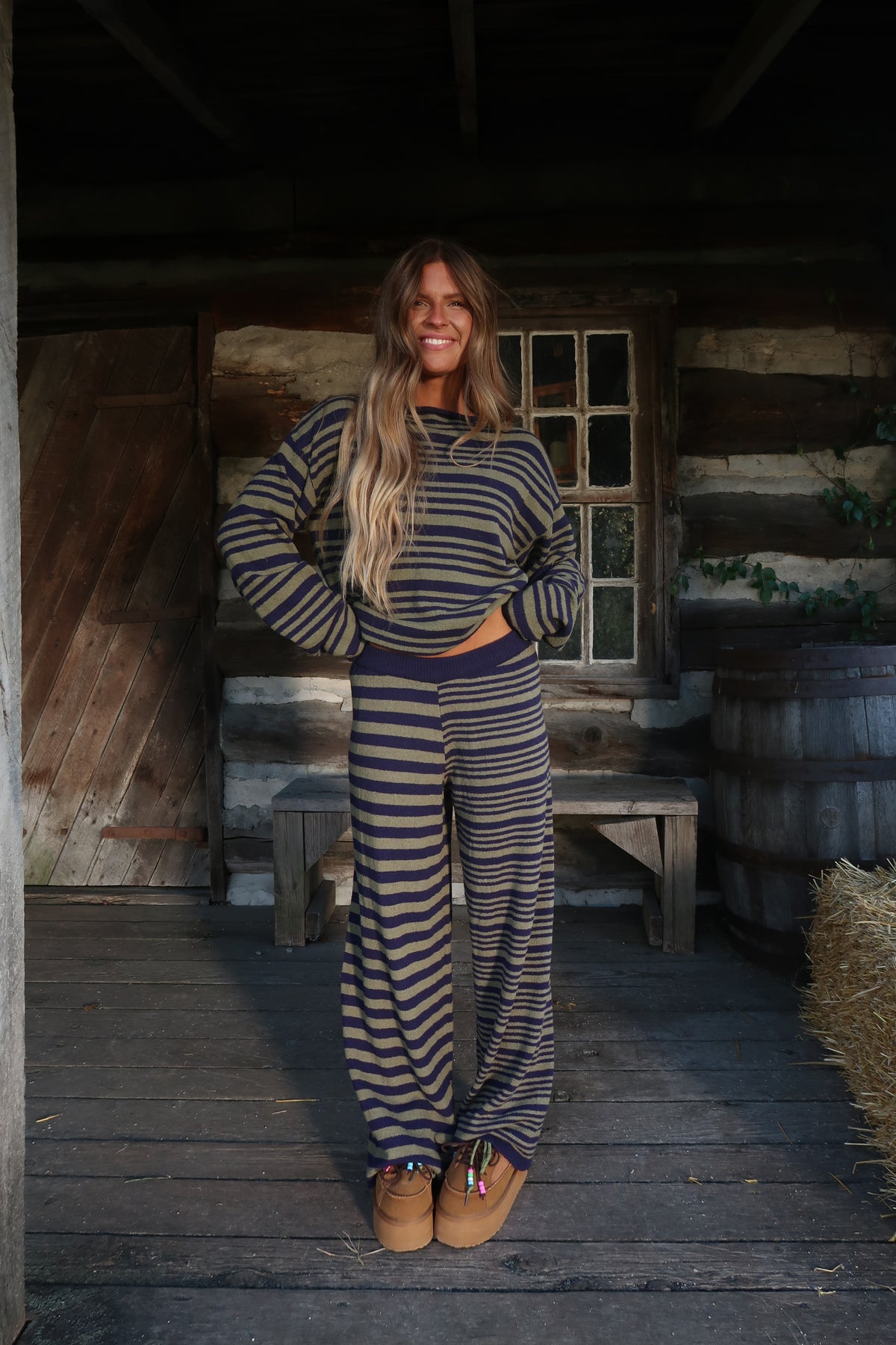 Mixed Company Knit Top