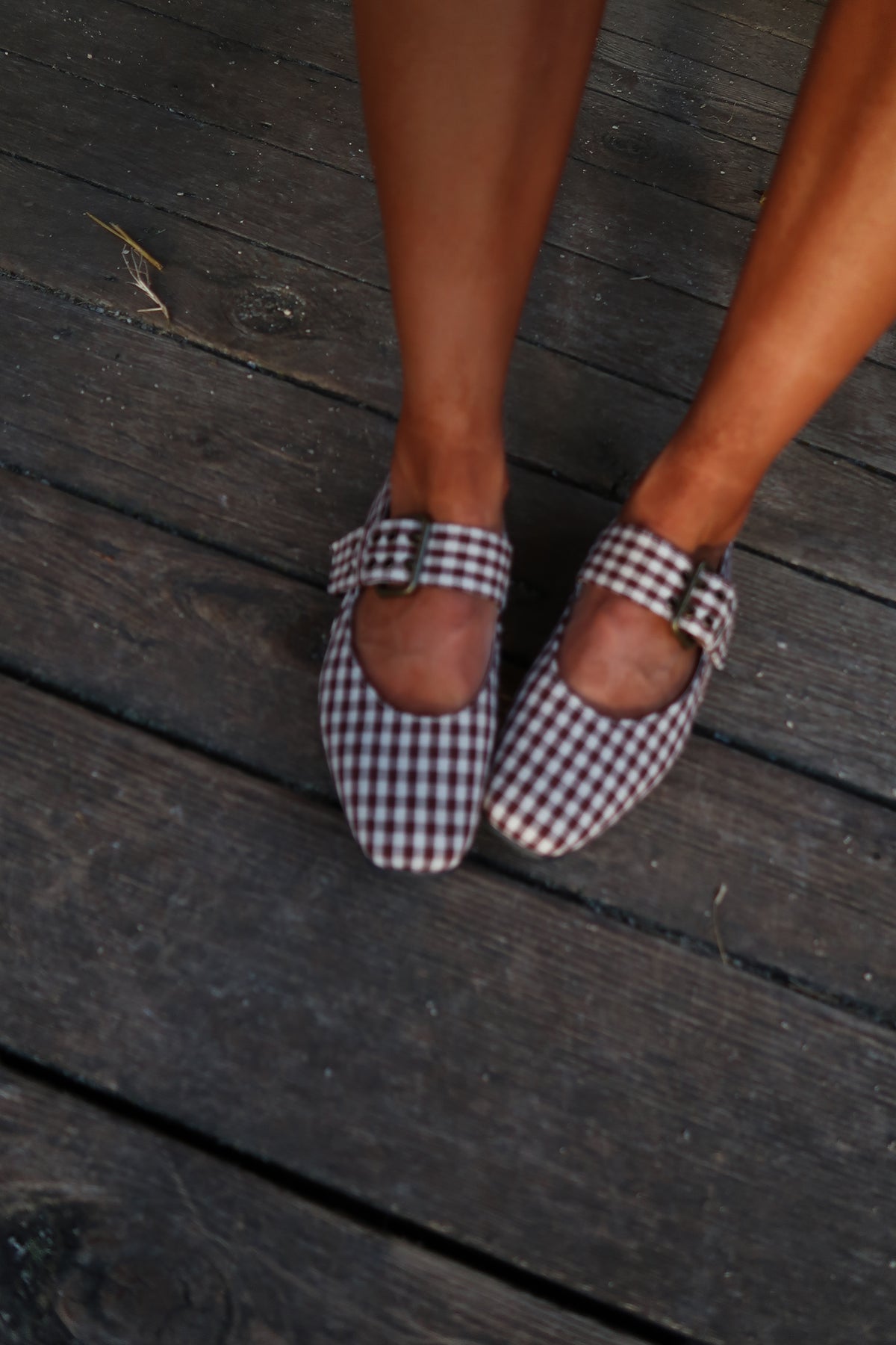 Little Miss Gingham Ballet Flat