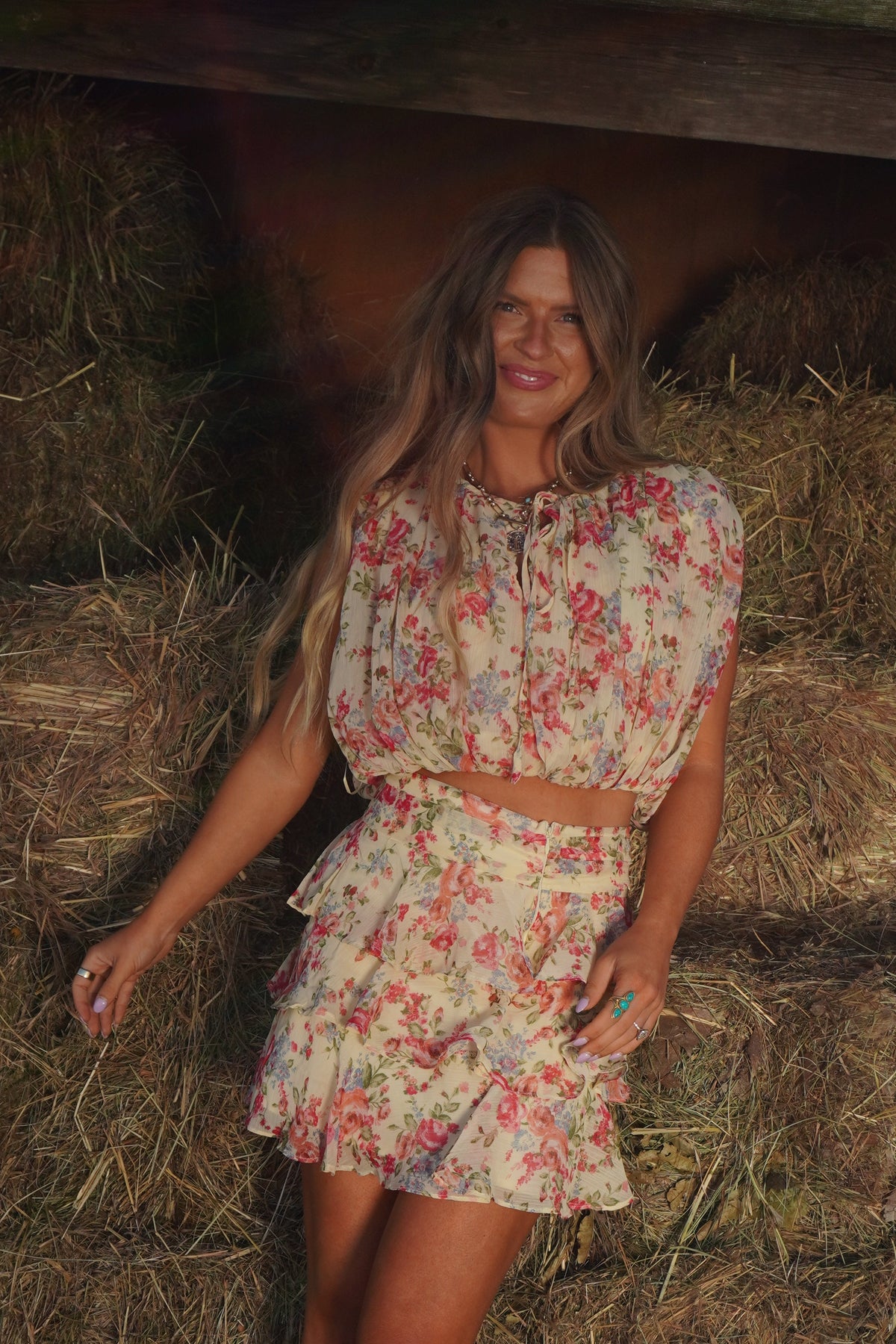Honey Butter Floral Set